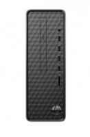 ПК HP Slim S01-aD0005ur (PQC J5005/4Gb/SSD 128Gb/Intel UHD Graphics 605/BT/Wi-Fi/Win10) Черный (7RY39EA)