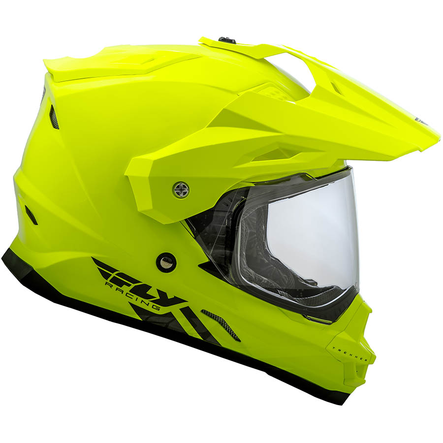 Купить шлем Fly Racing Trekker Solid Helmet Hi-Vis недорого | TotalMX.ru