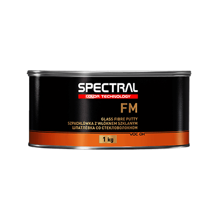 Spectral FM Шпатлевка со стекловолокном, объем 1кг.