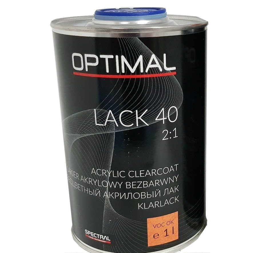 Spectral OPTIMAL LACK 40 Лак бесцветный 2:1, объем 1л.