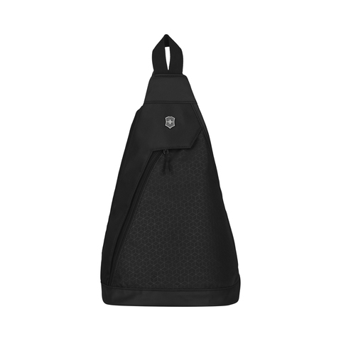 Рюкзак Victorinox Altmont Original, с одним плечевым ремнем, черный, 25x14x43 см, 7 л