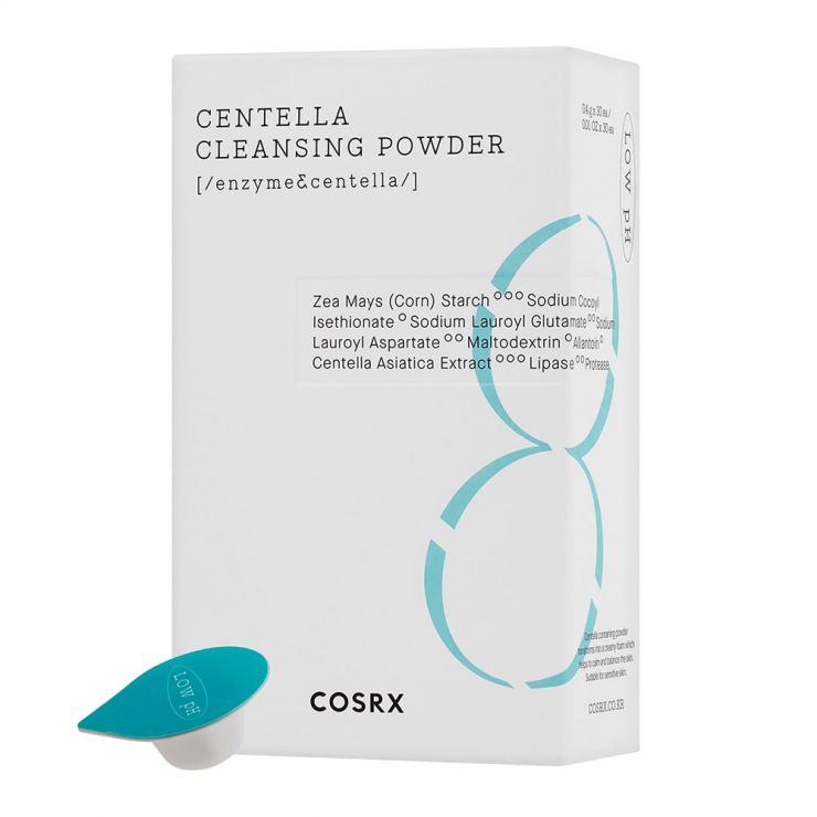 CosRX Слабокислотная энзимная пудра с экстрактом центеллы Low pH Centella Cleansing Powder