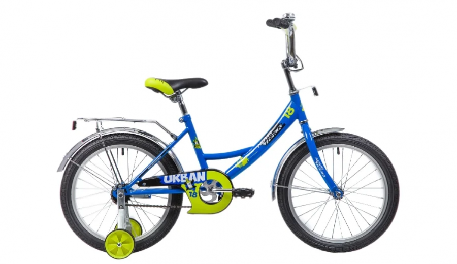 Детский велосипед Novatrack Urban 18 (2019) Синий (133932)