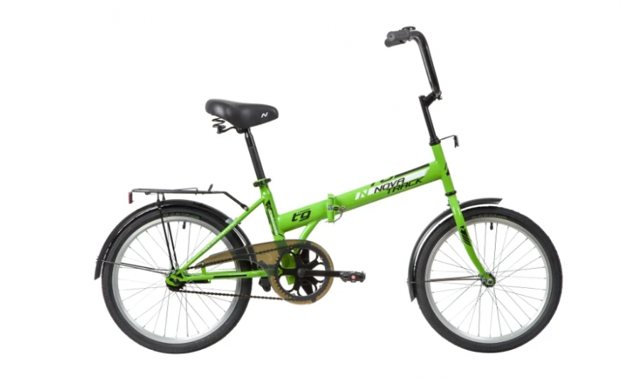 Подростковый городской велосипед Novatrack TG-20 Classic 301 NF (2020) Салатовый (140675)
