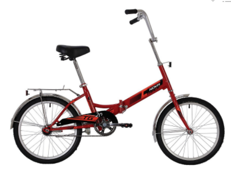 Подростковый городской велосипед Novatrack TG-20 Classic 301 (2020) Красный (139739)