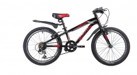 Подростковый горный (MTB) велосипед Novatrack Prime 20 (2019) 4.3 Черный (133969)