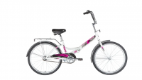 Подростковый городской велосипед Novatrack TG-24 Classic 1 (2020) Белый (140928)