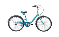 Подростковый горный (MTB) велосипед Novatrack Ancona 24 3 (2019) Зелёный (133993)