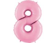 Фигура "8", 40"/ 102 см, розовый, Grabo