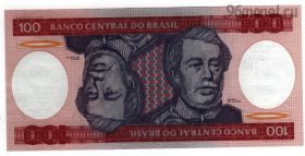 Бразилия 100 крузейро 1981-84