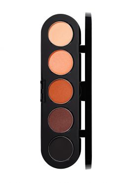 Make-Up Atelier Paris Palette Eyeshadows T02 Warm tones 2 Палитра теней для век №2 коричнево - теплые тона (теплые тона)