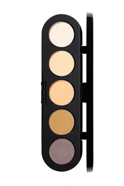 Make-Up Atelier Paris Palette Eyeshadows T04 Yellow tones Палитра теней для век №04 натуральные светлые тона (гамма для блондинок)