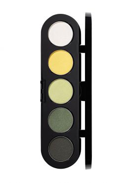 Make-Up Atelier Paris Palette Eyeshadows T08 Glided green Палитра теней для век №8 зеленое золото