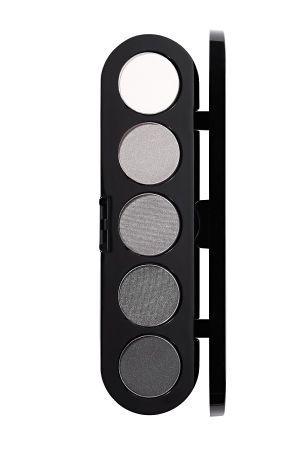 Make-Up Atelier Paris Palette Eyeshadows T12 Black and white tones Палитра теней для век №12 черно-белые тона