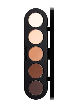 Make-Up Atelier Paris Palette Eyeshadows T22 Natural chestnut Палитра теней для век №22 натуральные коричневые тона
