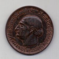 10 марок 1921 года Вестфалия Германия