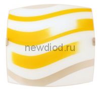 Светильник "Колорика Аделайн" 300*300 НПБ 09-60-003 М83 мат.бнл.-желт./кл.штамп металлик ИУ