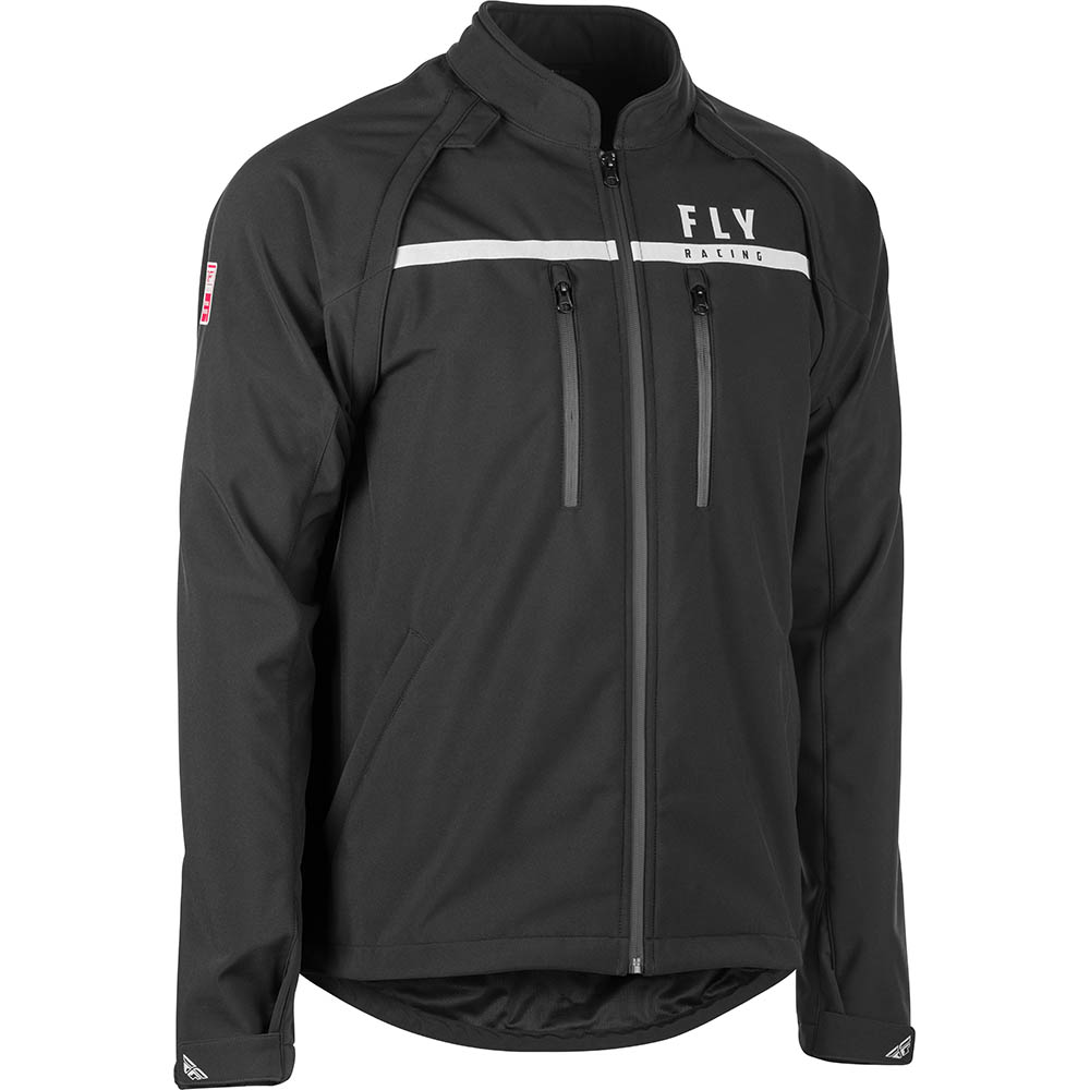 Fly Racing Patrol Softshell Jacket куртка, черная