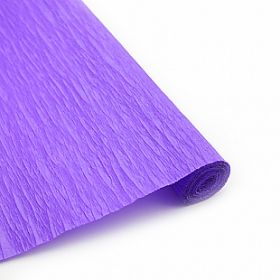 Бумага гофрированная Фиолетовая / рулон, 0,5/2 м, Китай