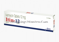 Итин (ивермектин 12мг) антипаразитарный препарат Каникса | Canixa Life Sciences Itin Ivermectin 12mg 2 Tablets