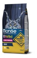 MONGE BWILD CAT HARE КОРМ ДЛЯ ВЗРОСЛЫХ КОШЕК С МЯСОМ ЗАЙЦА 10 КГ