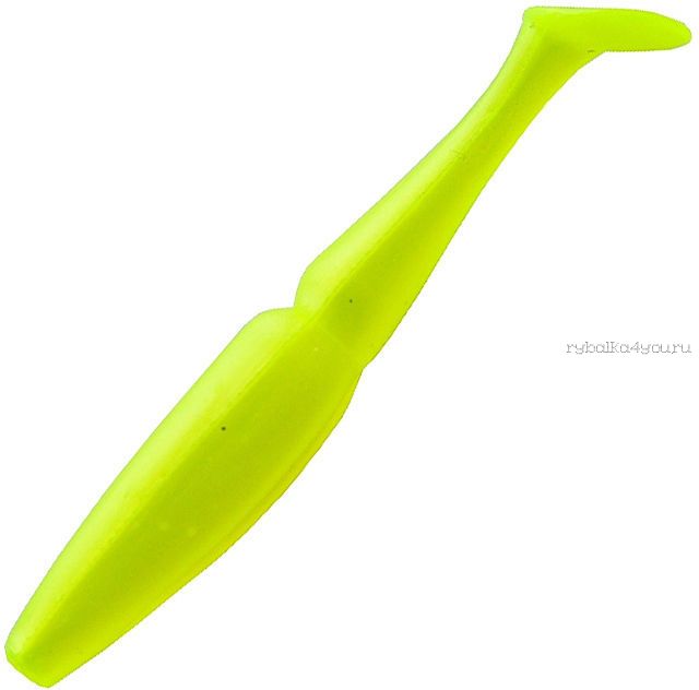 Мягкие приманки Mottomo Zander 4''/100 мм / цвет: Chartreuse Silk Glow (5 в уп шт)