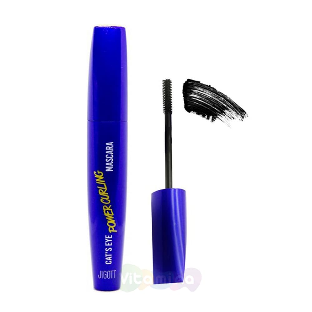 Curling mascara. Тушь для ресниц Jigott Cat Eye Power Curling -. Jigott. Тушь для ресниц подкручивающая, Cat's Eye Power Curling Mascara, 12 г. Тушь для ресниц, подкручивающая Cat`s Eye Power Curling Mascara, 12г. Jigott тушь д/ресниц подкручивающая Cat`s Eye Power Curling Mascara 12гр.