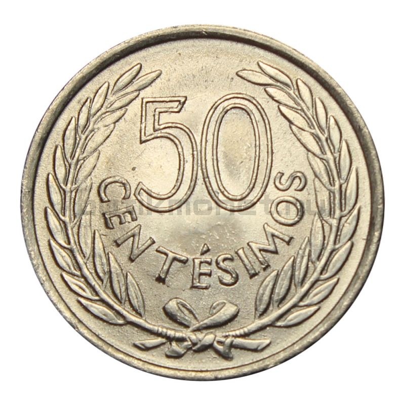 50 сентесимо 1965 Уругвай