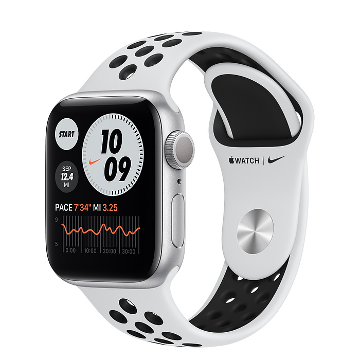 Умные часы Apple Watch Series 6 GPS 44mm Aluminum Case with Nike Sport Band