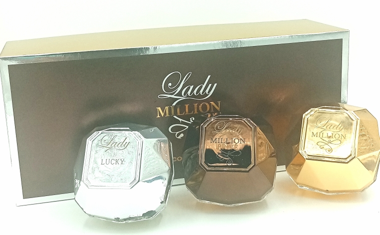 Подарочный набор Paco Rabenne Lady Million 3x30ml