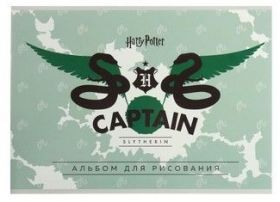 Альбом для рисования А4, 12 листов на скрепке, «Гарри Поттер», обложка мелованный картон
