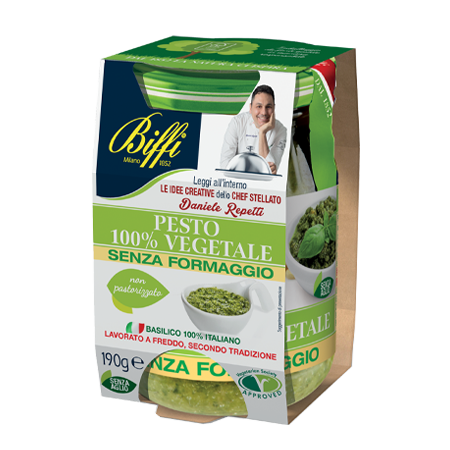 Песто вегетарианское Biffi, 190 г, Pesto 100% vegetale Biffi, 190 gr