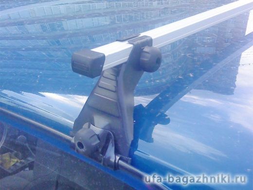 Багажник на крышу на Nissan Patrol 1998-2010, Атлант - алюминиевые дуги