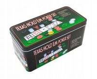Набор для покера в коробке (200 фишек)