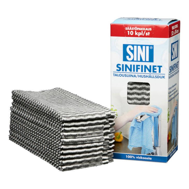 SINI Sinifinet Хозяйственная ткань 52 x 34 см 10 шт арт.3588