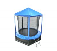 Батут OPTIFIT LIKE BLUE 6 FT (1.83 м) с синей крышей