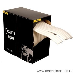 Поролоновая лента Foam Tape для маскировки проемов 13 мм х 50 м MIRKA 9190113001