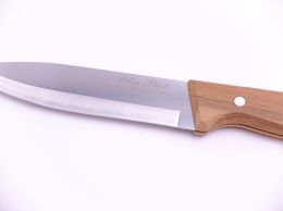 Нож кухонный с деревянной ручкой 25см КН-102