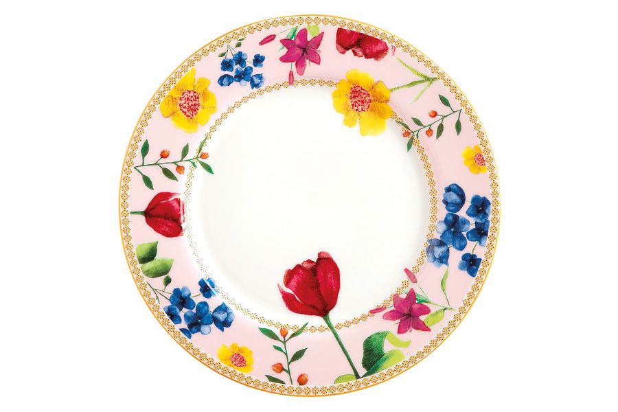 Тарелка десертная (розовый) "Contessa" 19.5 см, под. уп-ка
