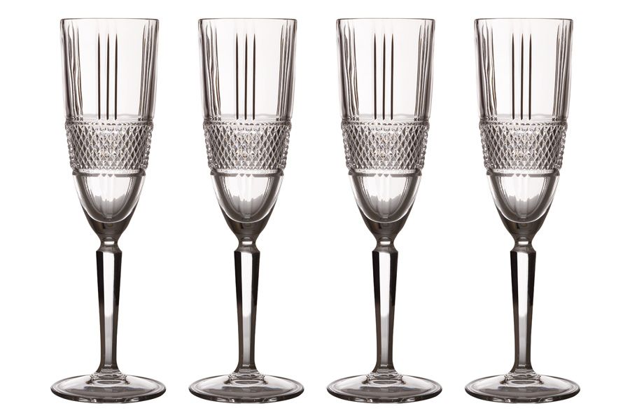 Набор: 4 бокала для шампанского "Verona" 0.15 л, под. уп-ка