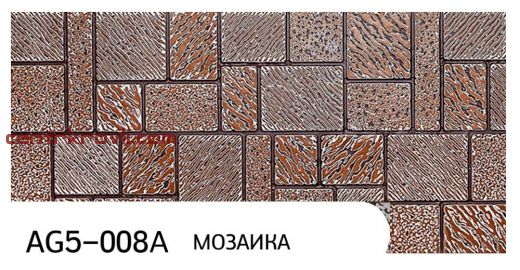 Фасадная панель "Zodiac" AG5-008A; мозаика