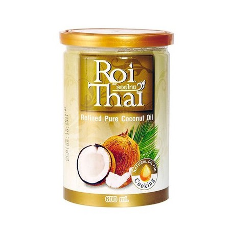 Кокосовое масло 100% рафинированное Rhoi Thai﻿ 600 мл, ПЭТ