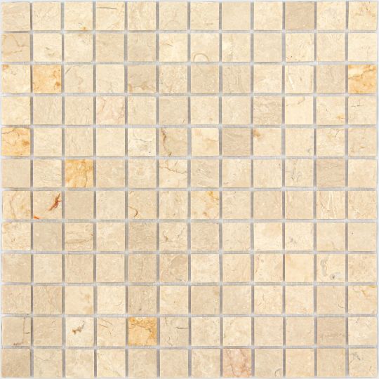 Мозаика LeeDo: LeeDo - Caramelle: Pietrine - Botticino полированная 23x23x4 мм