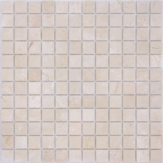 Мозаика LeeDo: Pietrine - Crema Marfil матовая 23x23x4 мм