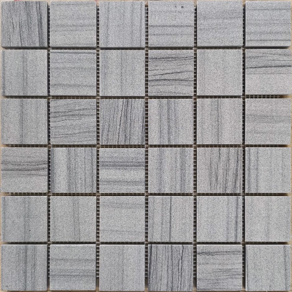 Мозаика LeeDo: Pietrine - Marmara grey полированная 48x48x7 мм