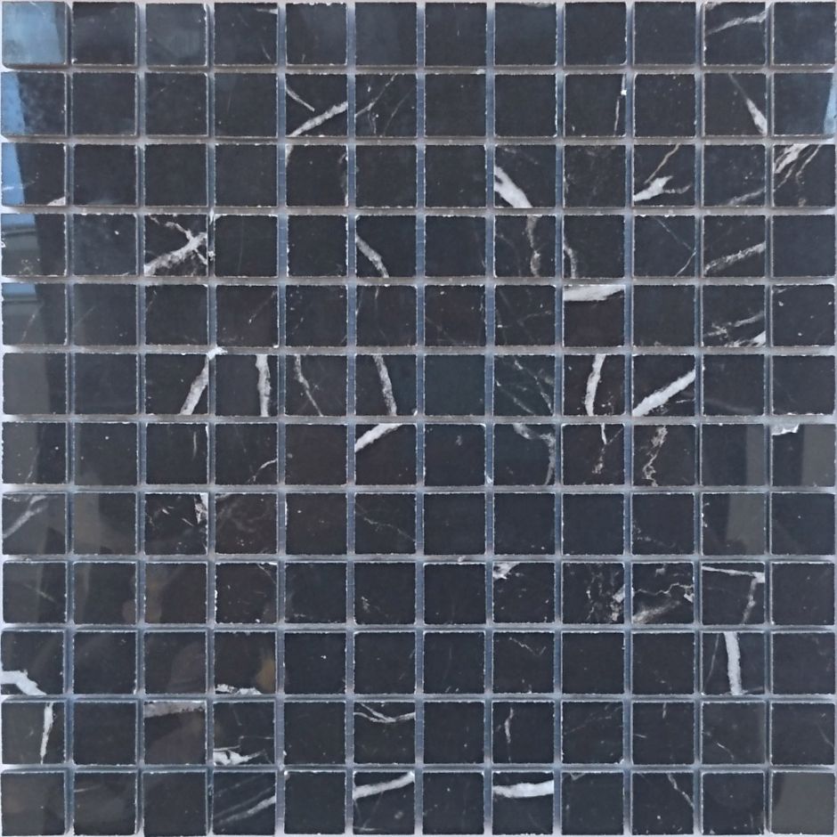 Мозаика LeeDo: Marrone oriente POL 23х23х10 мм, полированный керамогранит