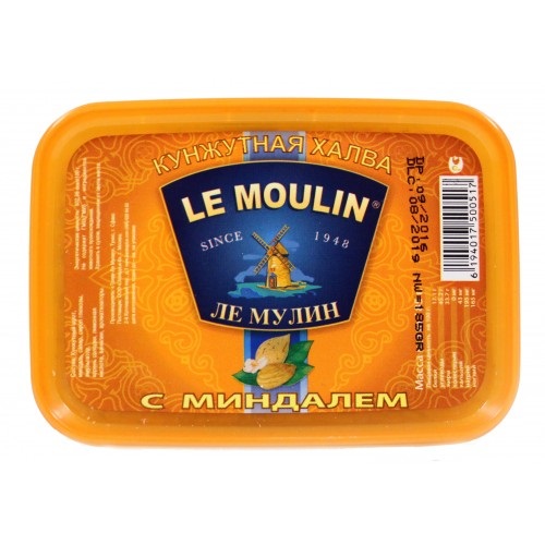 Халва кунжутная с миндалем Le Moulin Ле Мулин - 185 гр