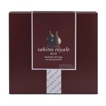 Конфеты Rabitos Royale Инжир в  тёмном шоколаде с трюфельной начинкой 24 шт - 425 г (Испания)