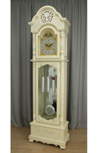 Часы напольные Columbus CR-9151-PS-Iv «Отражение старины» ivory silver
