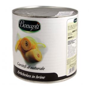 Артишоки сердцевины в собственном соку Bonapti De Rosa Carciofi al Naturale 2,5 кг - Италия